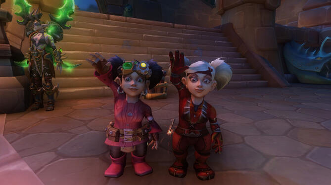 Dax and Shelley, the brilliant firework duo, pause to greet the crowd with warm smiles.